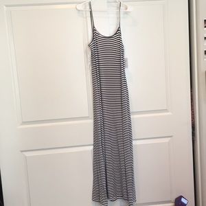 NEW striped beach maxi dress